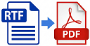 RTF to PDF Converter Logo